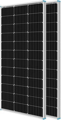 2PCS 100 Watt 12 Volt Monocrystalline Solar Panels R264987
