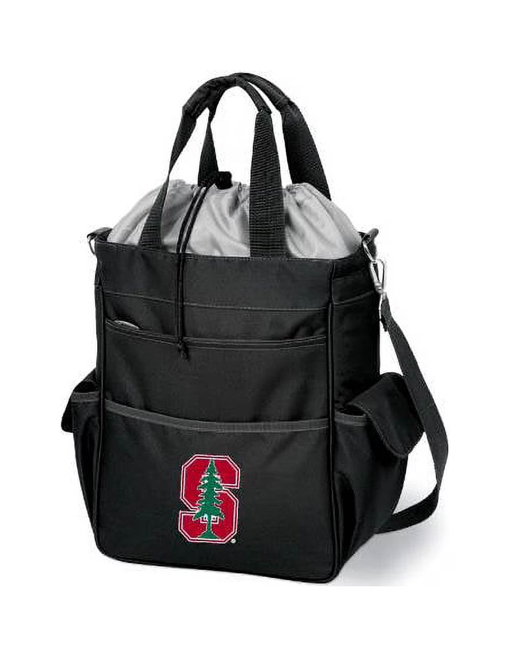 Stanford University Cardinal Digital Print Tote in Black W1199