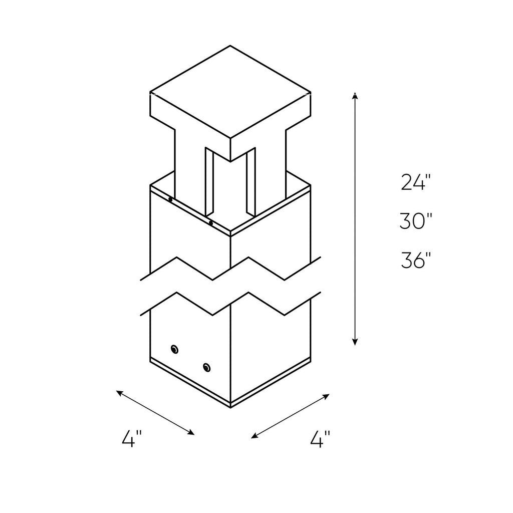 LED Bollard Light E41306