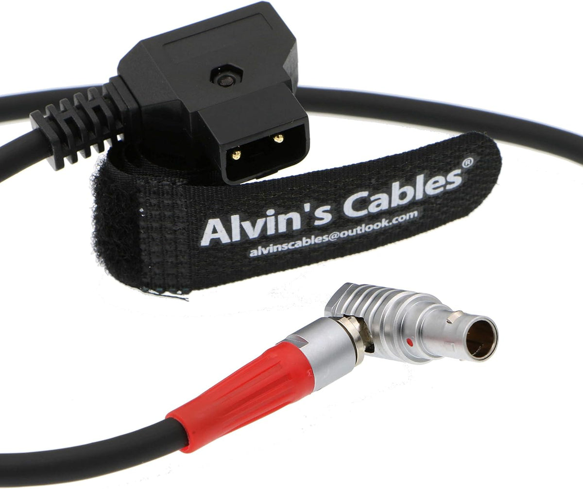2 Pin Rotate 180 Right Angle Male to D TAP Power Cable, Pack of 2 L677