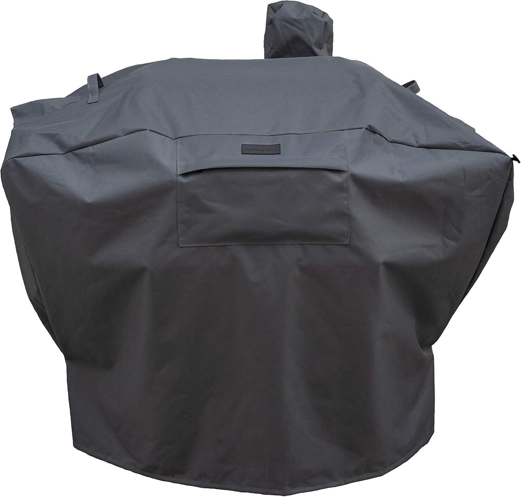 Charcoal Gray Heavy Duty All-Weather Pellet Grill Cover Z67137