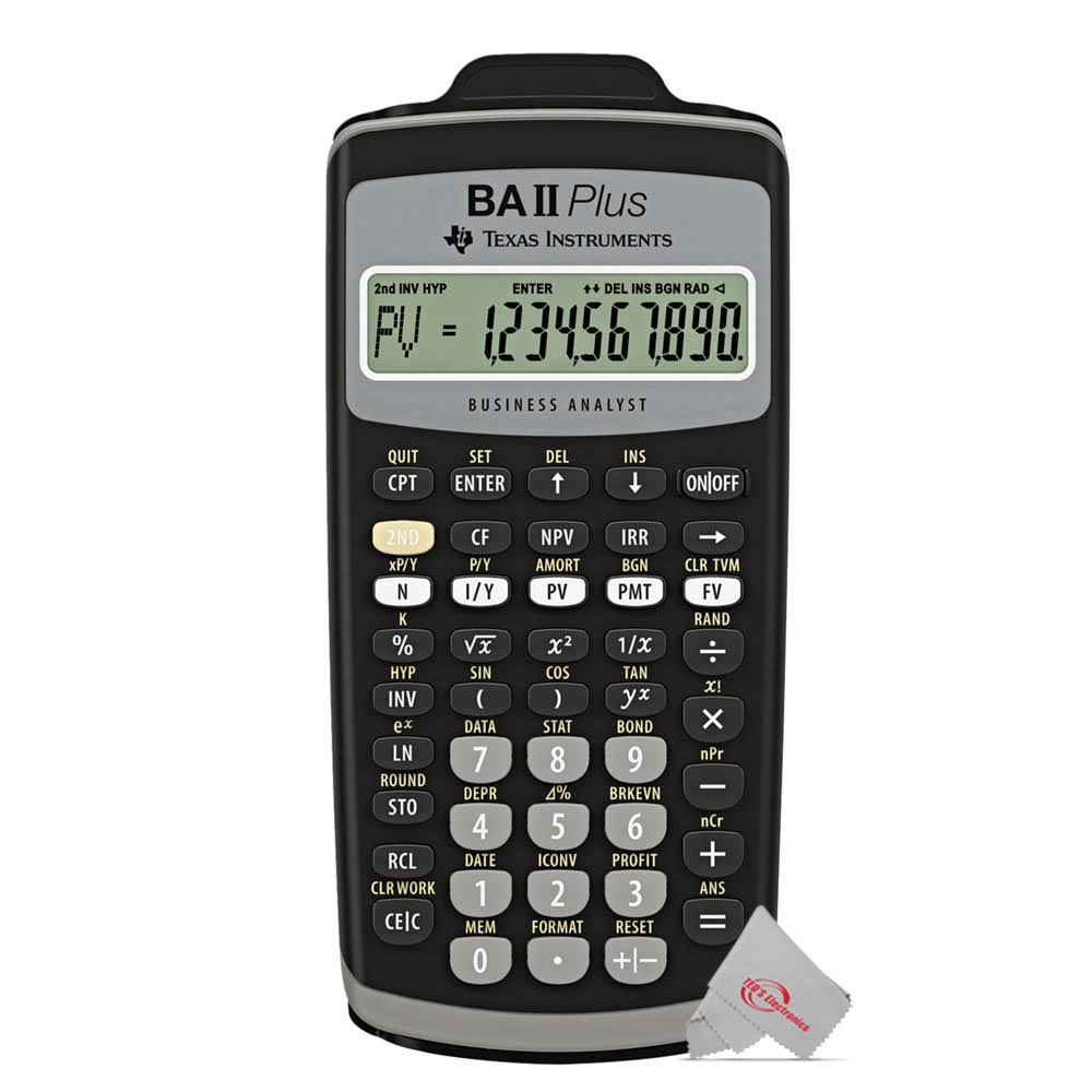 Ba II Plus Financial Calculator Q473