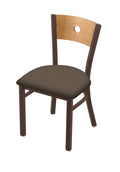 Bronze Finish Medium Back Bar Stool with Sand Seat L1012