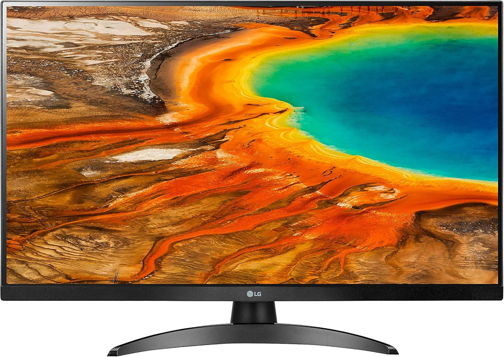 27” Full HD IPS TV/Monitor with Dual 5W Built-in Speakers, HDMI Input, Wall Mountable, Remote Control – Black K839715
