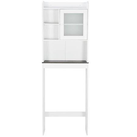 White Freestanding Wooden Bathroom Storage Cabinet U355