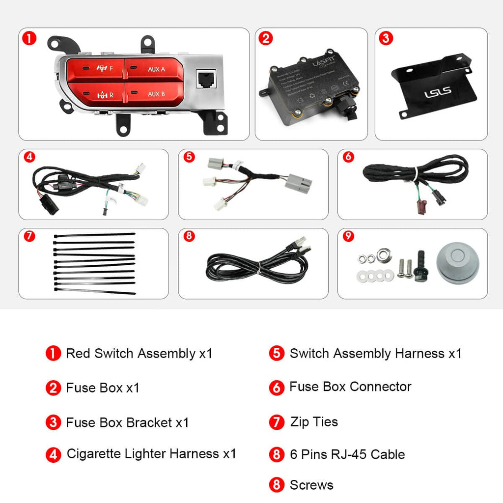 Switch Panel Auxiliary Switch Bank Kit S1587