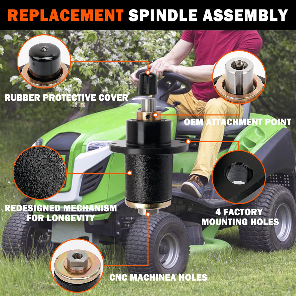 Deck Replacement Spindle Assembly for Zero Turn Mowers U706