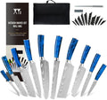 10 Piece Stainless Steel Kitchen Knife Set with Carry Case Bag B28157