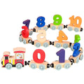 Wood Train Magnetic Toddler Toy Z605