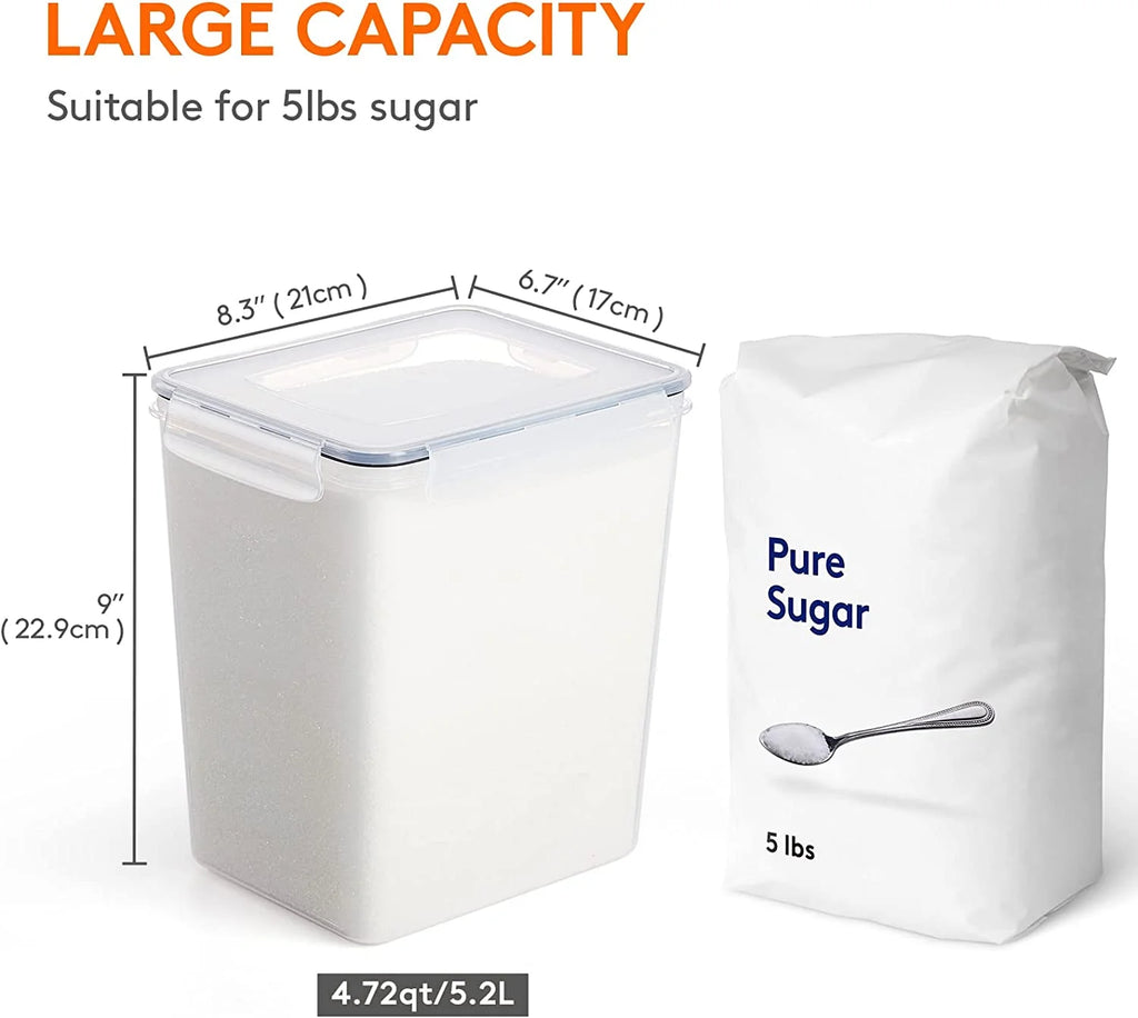 175oz 4PCS Airtight Food Storage Containers with Lids Y64309