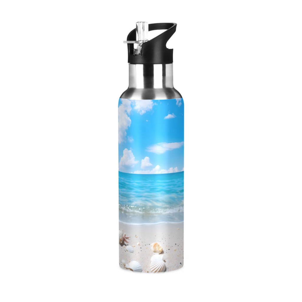 Insulated Stainless Steel Water Bottle with Straw Lid, 20 oz O80256
