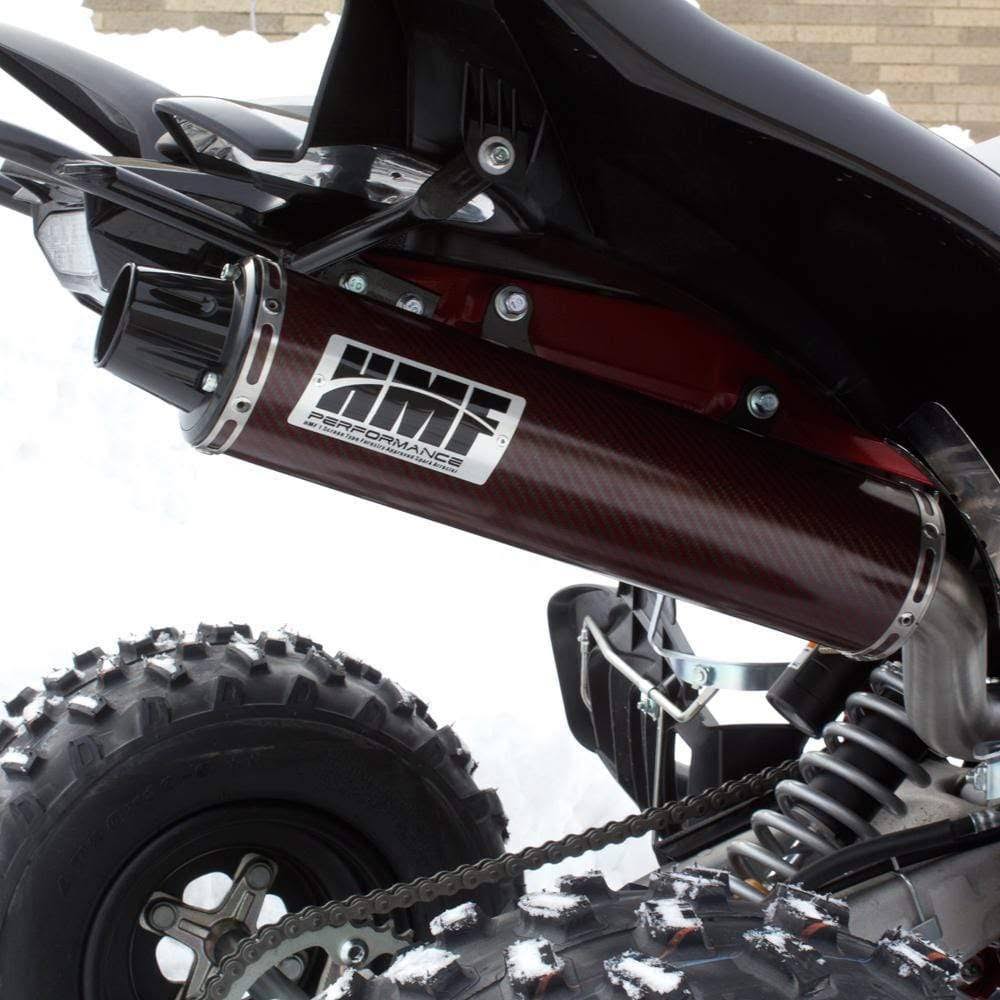 Brushed Full System Exhaust for Yamaha Raptor 700 A6901