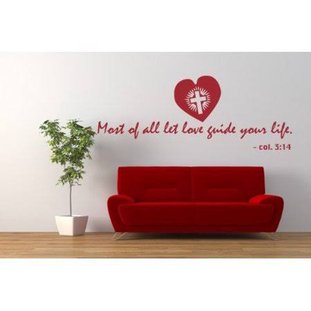 Christian Quotes Wall Decal F715745
