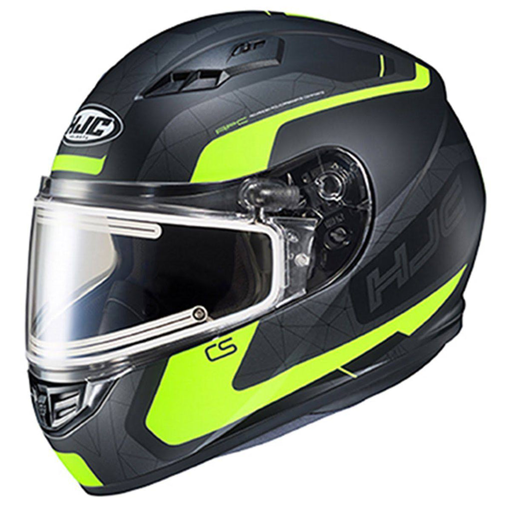 Black Yellow Snow Helmet Size Large J88886