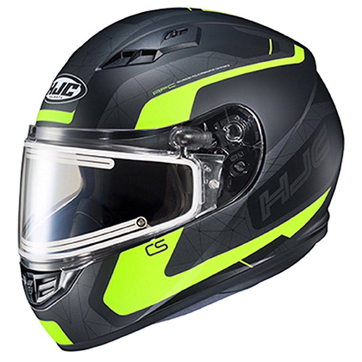 Black Yellow Snow Helmet Size Large J88886