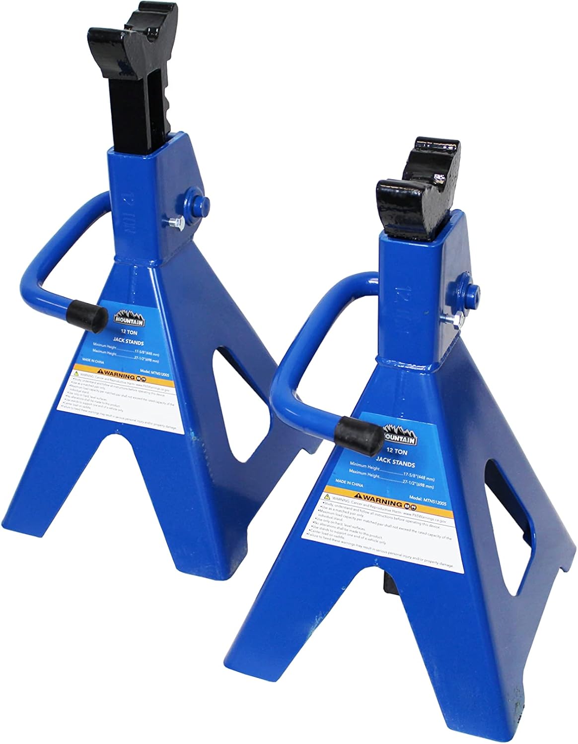 12 Ton Steel Jack Stands (Pair) P336212