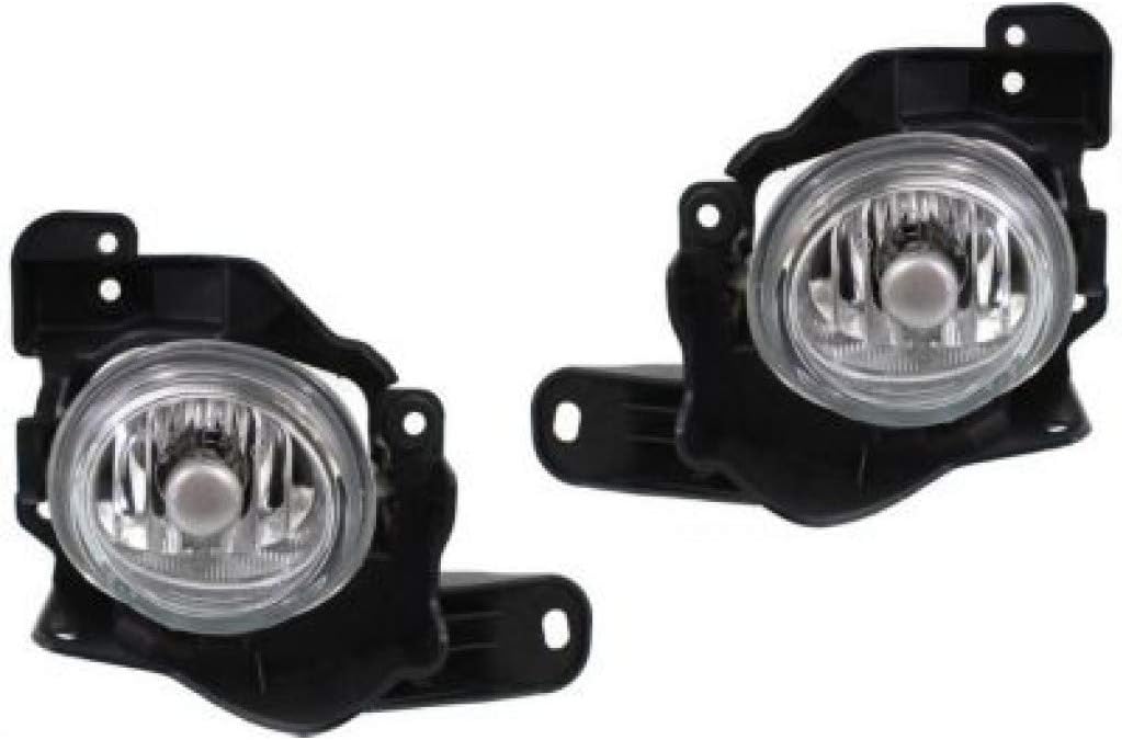 Fog Light Assembly for Mazda 3 2010 2011 Pair K32955