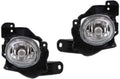 Fog Light Assembly for Mazda 3 2010 2011 Pair K32955