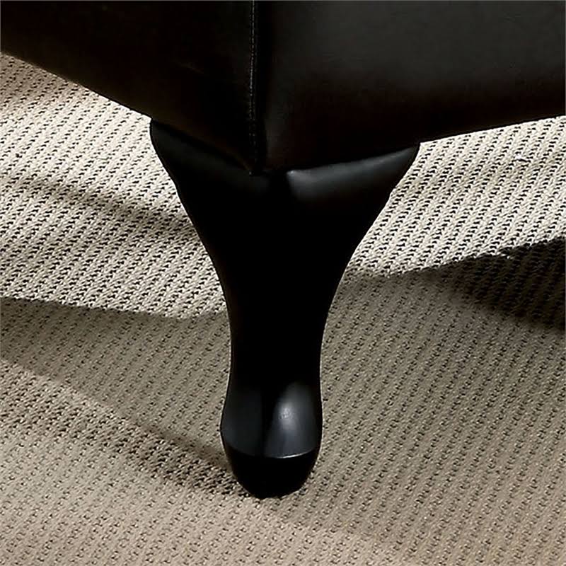 Black Storage Chaise H85710