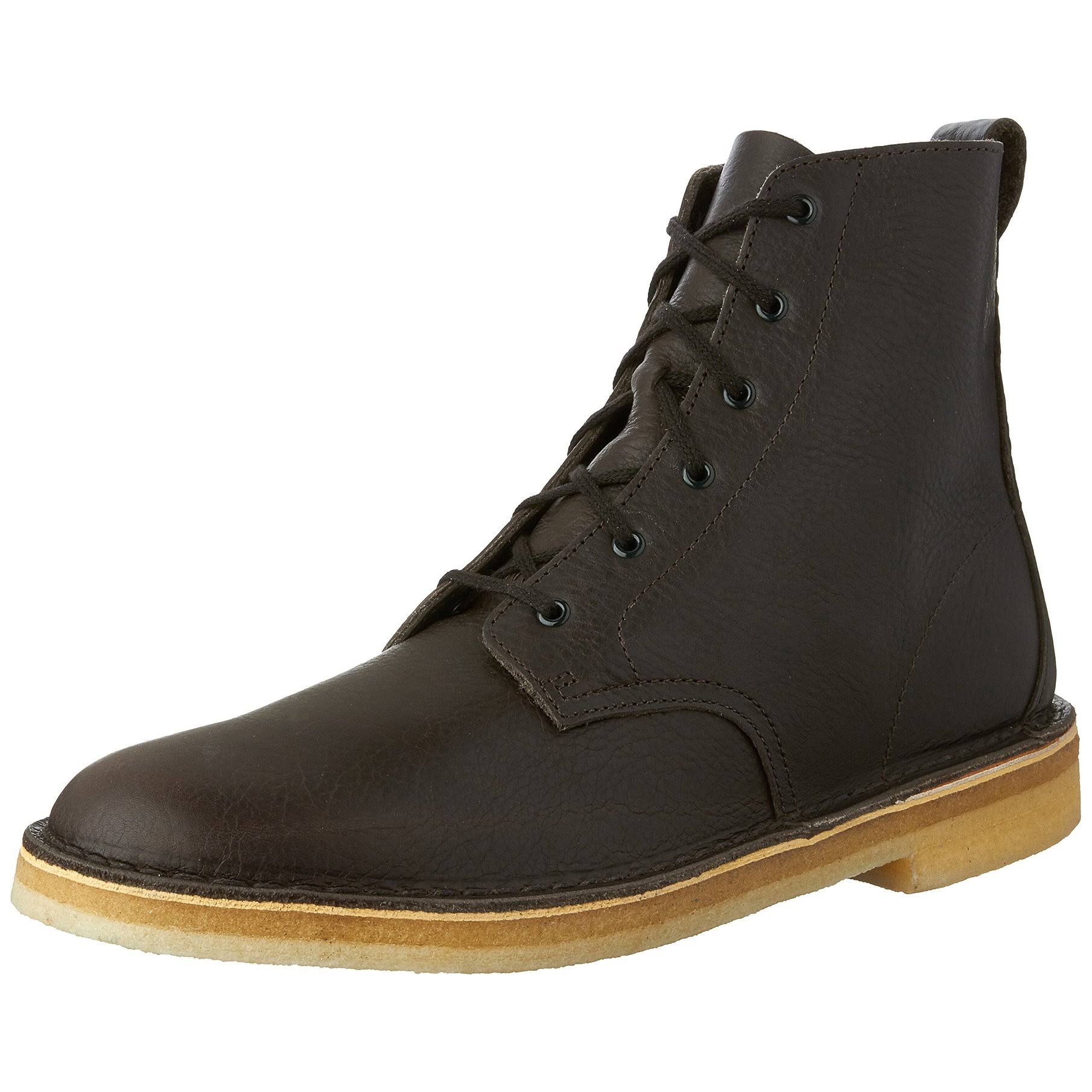 Charcoal Leather Desert Boots R68514