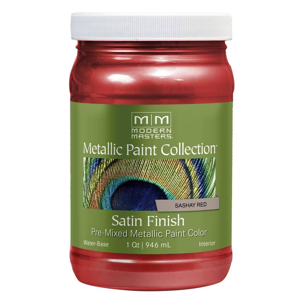 Satin Metallic Paint 32 oz. (4 Pack) C77474
