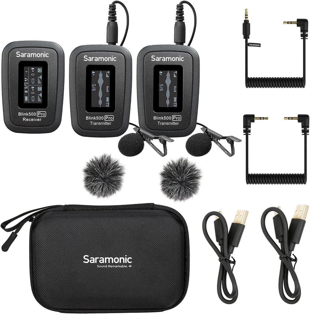 Wireless Lavalier Microphone with Charging Case V13304