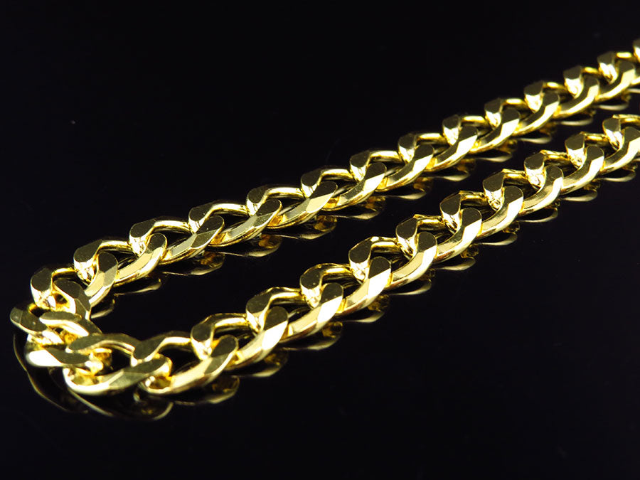 18"-28" Sterling Silver Miami Cuban Link Chain Necklace T7758