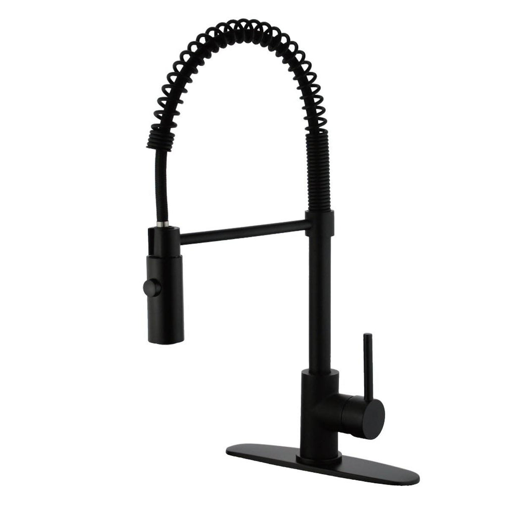 Polished Chrome Pull Down Single Handle Kitchen Faucet I50090