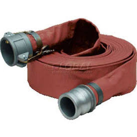 Medium Duty PVC Discharge Hose with Aluminum Cam & Groove Fittings G1300