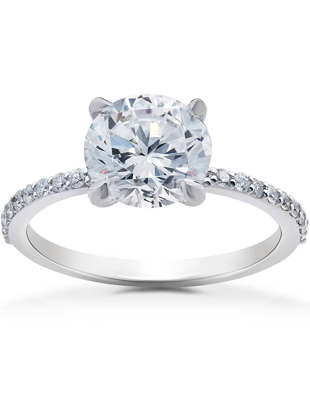 1/4 ct Lab Grown Diamond Engagement Ring Setting Y719
