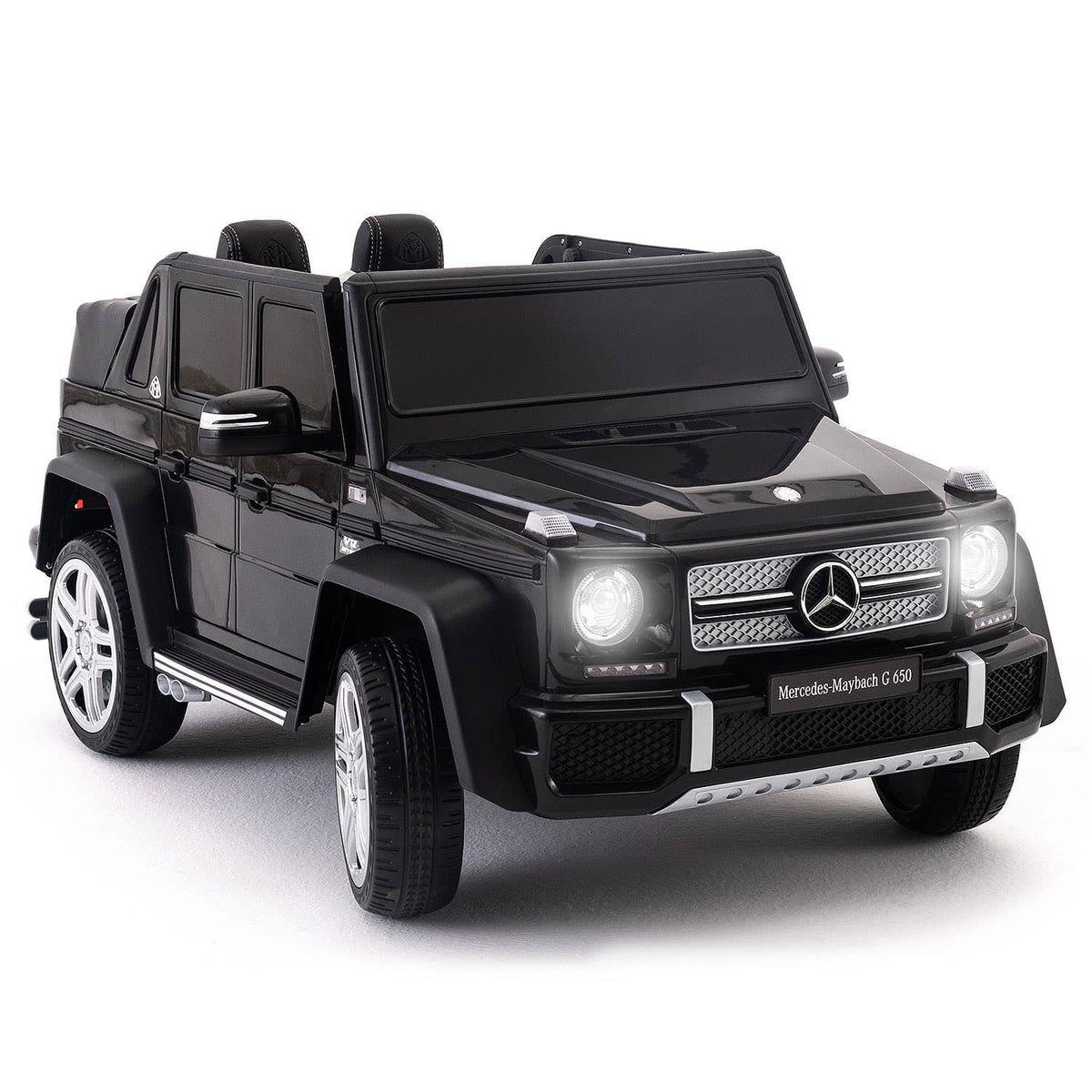 Black 12V Kids Ride-On Car with Parental Remote I808