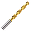 17/32x22 Diameter HSS 130° Point Tin Coated Jobber Length Drill L93890