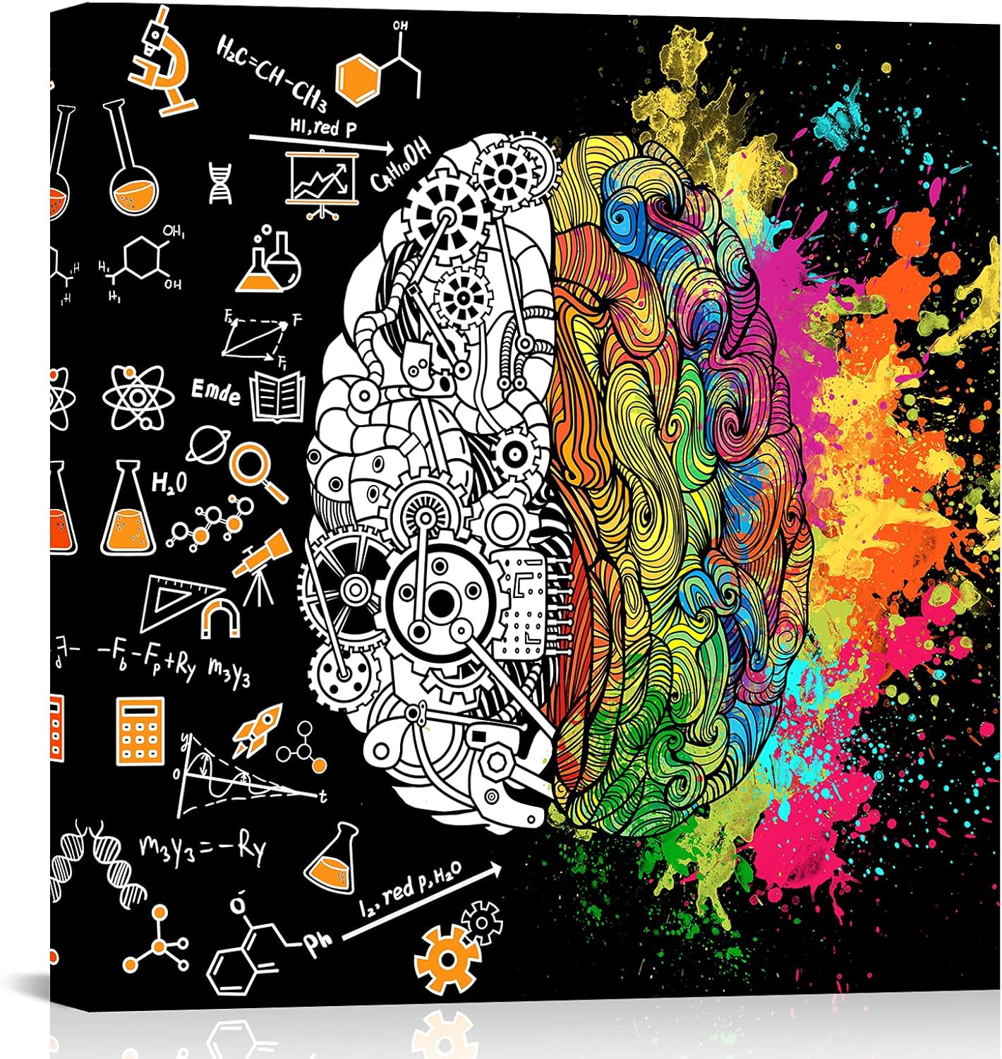 Canvas Wall Art Gallery Wrapped Artwork Ready to Hang X82087