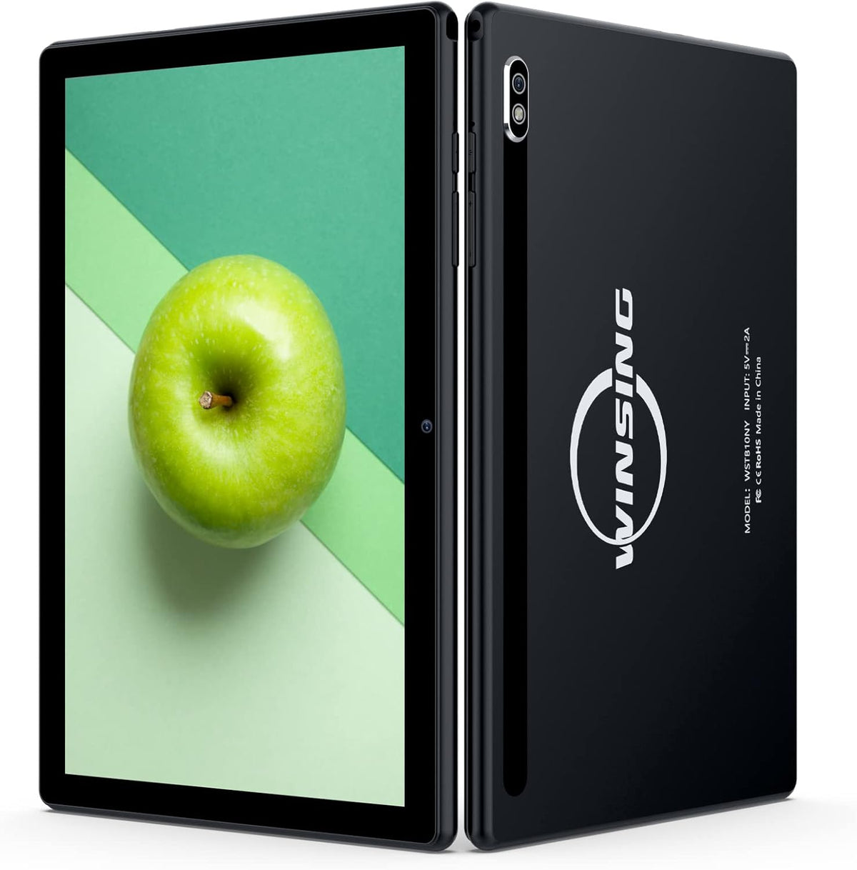 Black Android Tablet 10.1" 32GB Storage WiFi Bluetooth 4.2 C95002