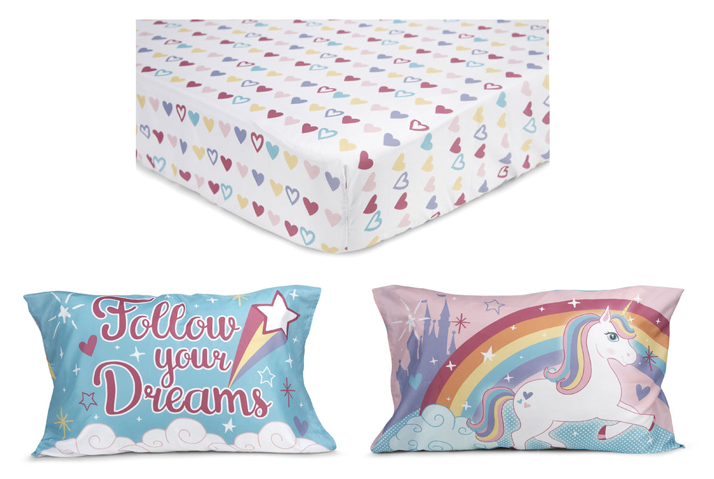 Fitted Sheet and Pillow Case Set I8821