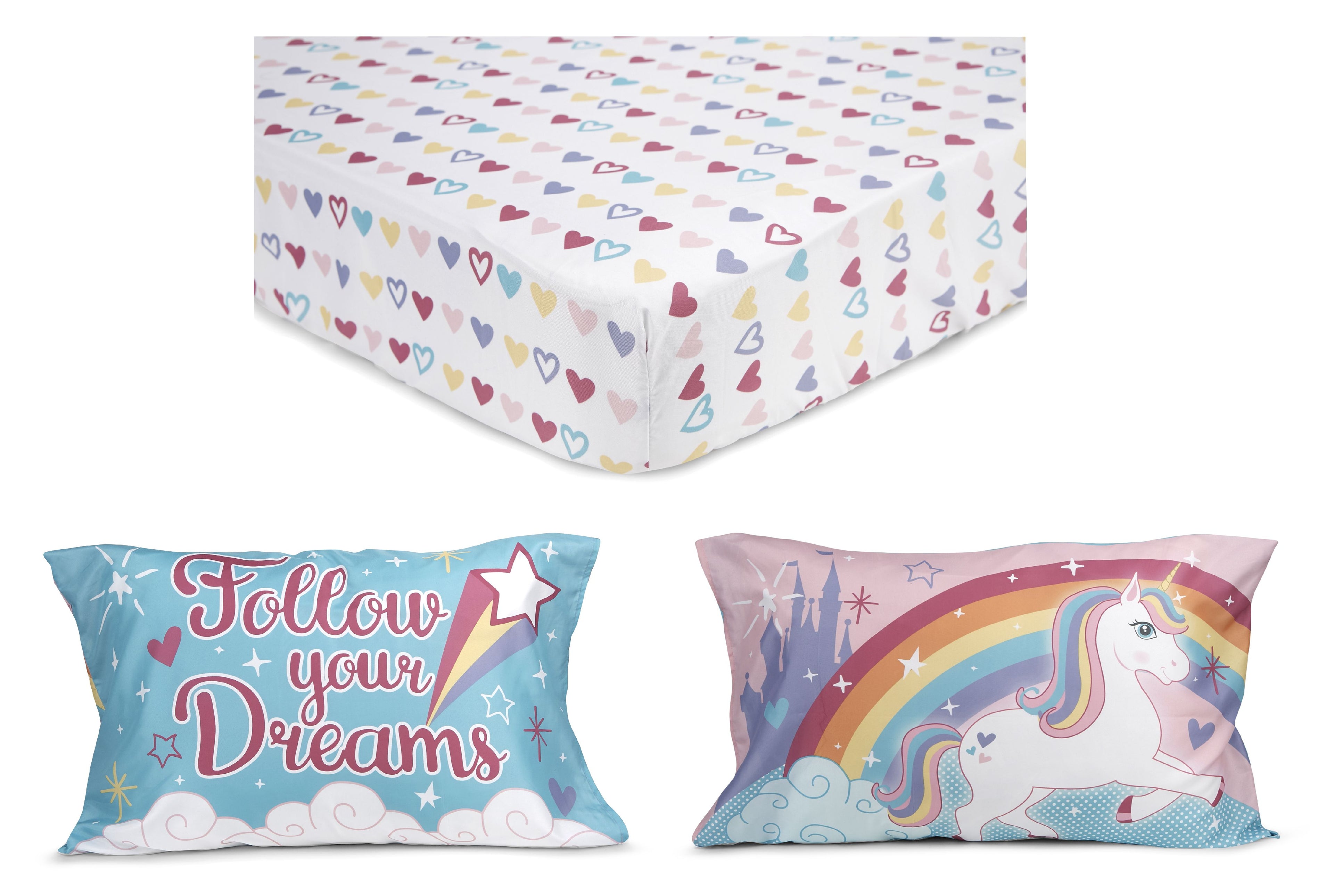 Fitted Sheet and Pillow Case Set I8821