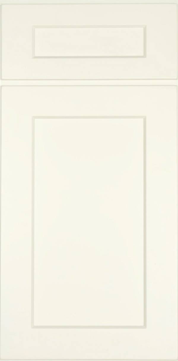 Antique White 2 Drawers Base Cabinet High-Density Fiberboard J3355