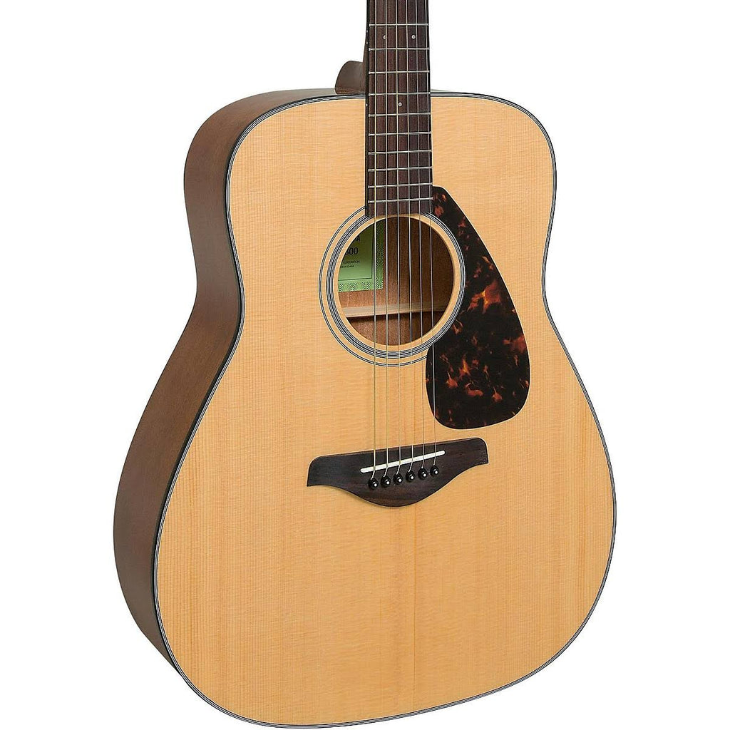 Folk Acoustic Guitar Natural with Case A41880