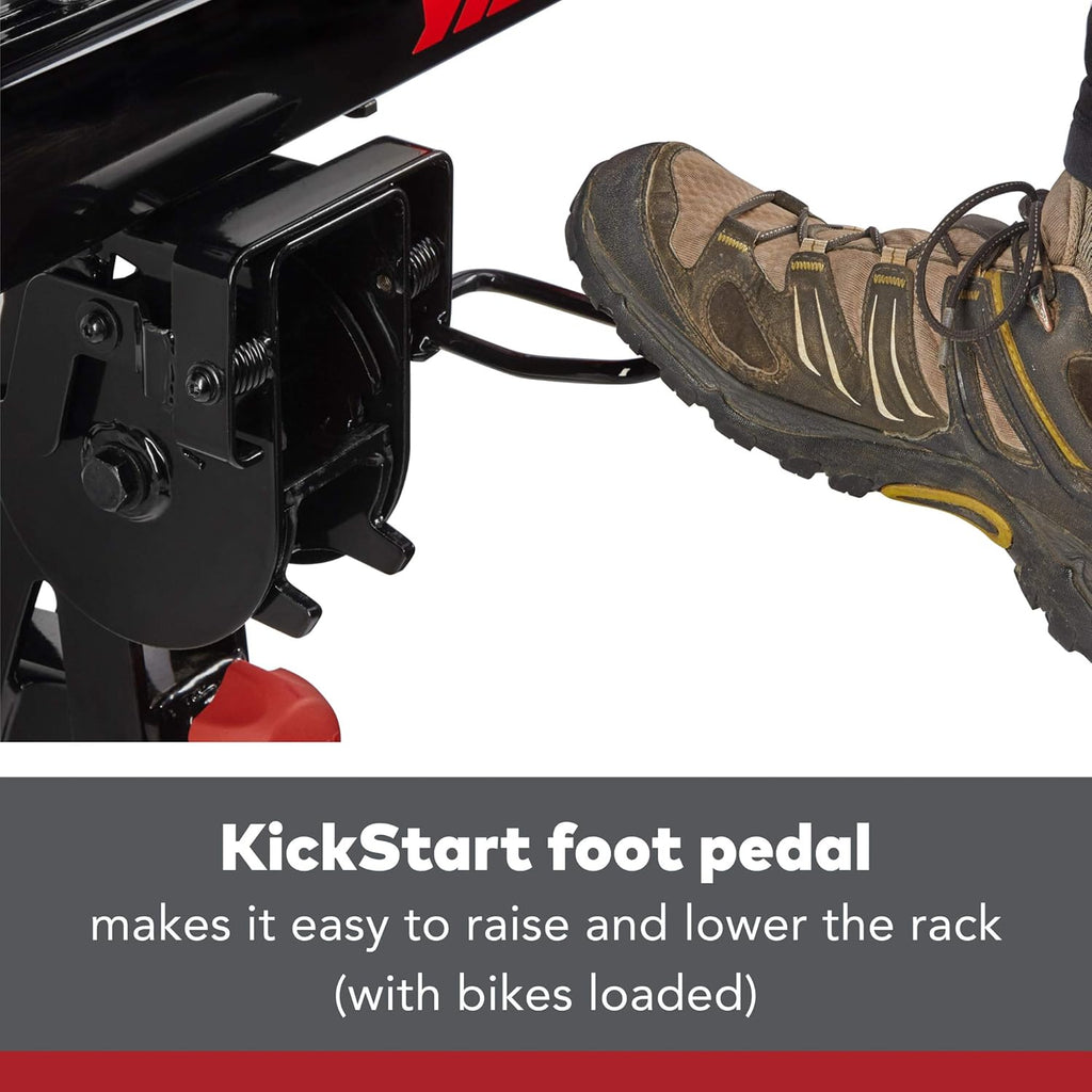 2 Bike Capacity Hitch Mounted Tray Bike Rack B59498