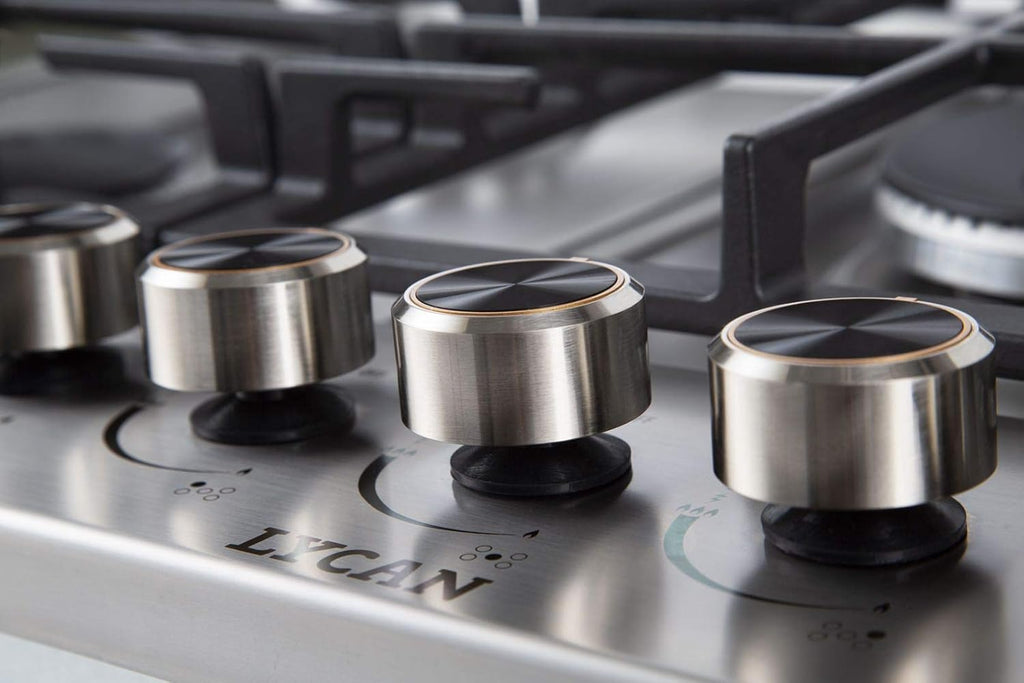 Stainless Steel 5 Burners 36 Inch Gas Range Cooktop K116