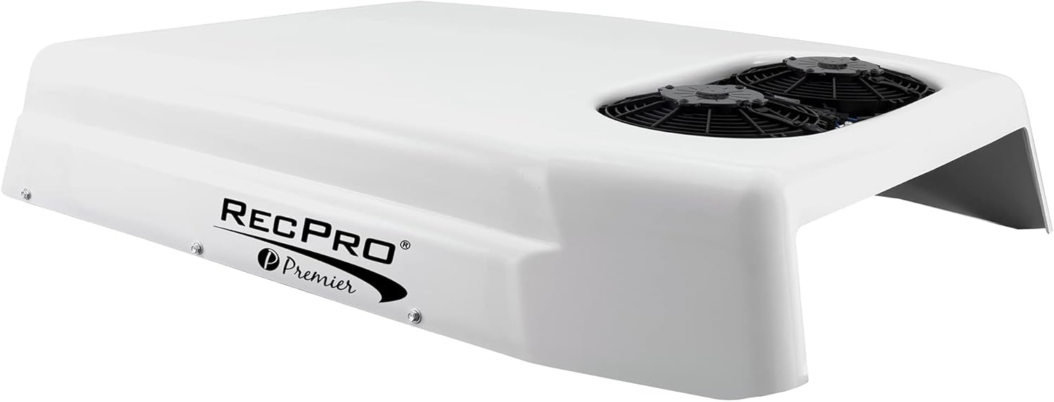 12V RV Air Conditioner, 22,000BTU, Black Q75083
