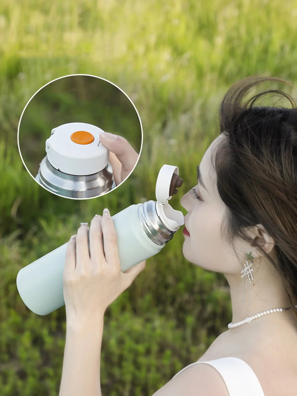 19 Oz Insulated Stainless Steel Water Bottle G836050