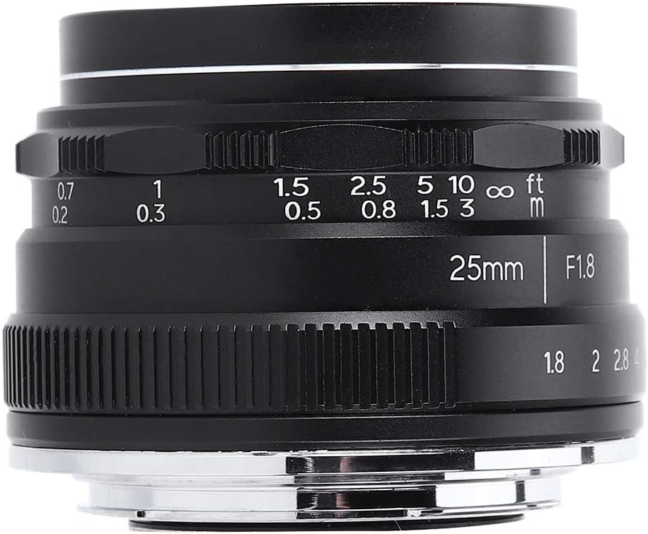 25mm F1.8 M4/3 Mount Camera Lens, Pack of 2 G936