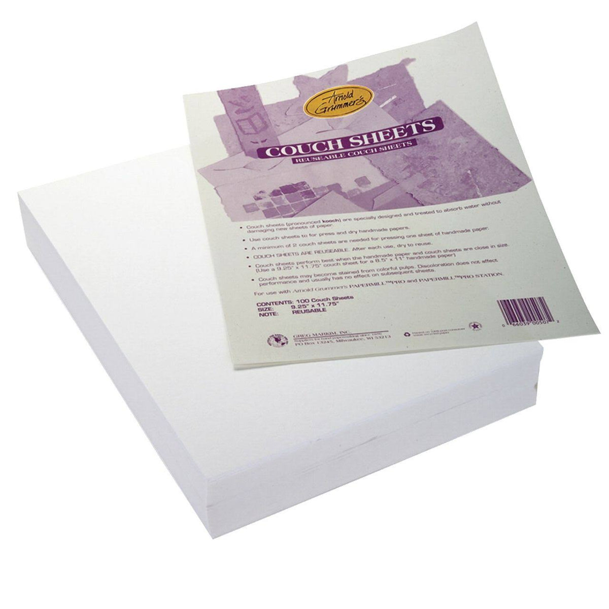 Reusable Couch Blotter Sheets, 9-1/4 x 11-3/4 Inches, 100 Sheets A299715