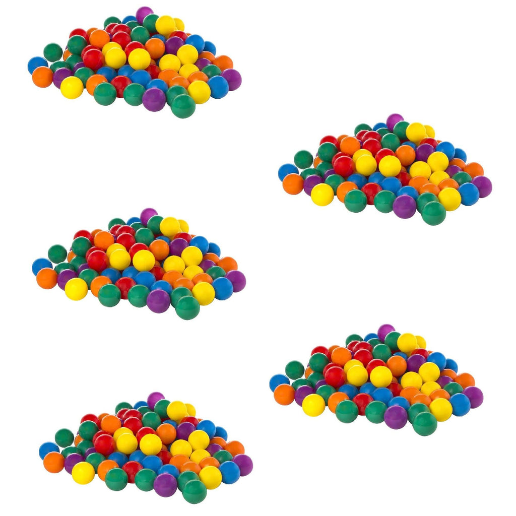 100-Pack Multi-Colored Plastic Fun Ballz for Ball Pits W808865