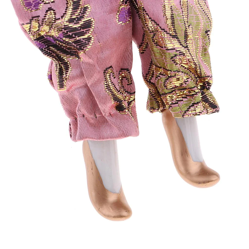 9 Inch Porcelain Doll Pink N5458