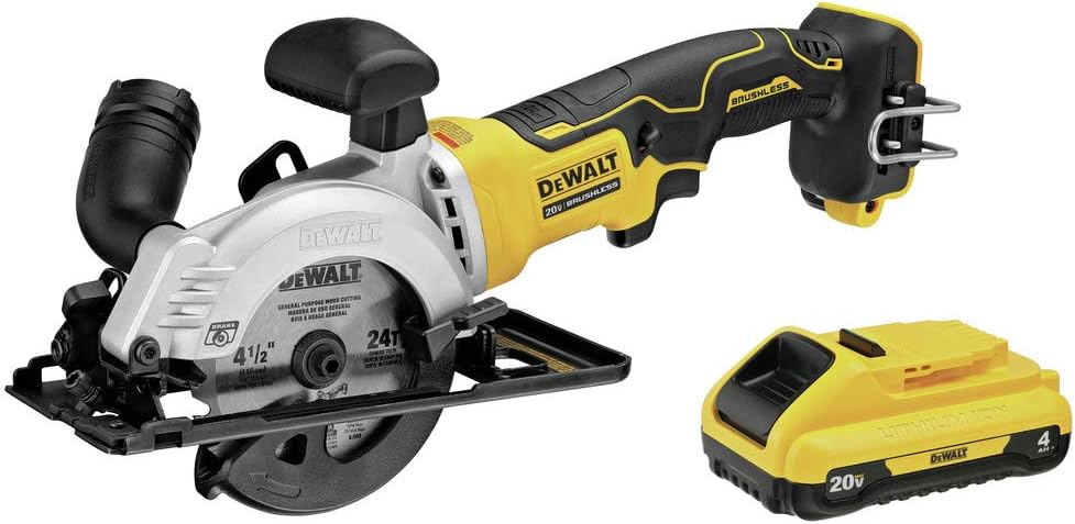 20V MAX Brushless 4-1/2 in. Circular Saw with 4 Ah Battery F684