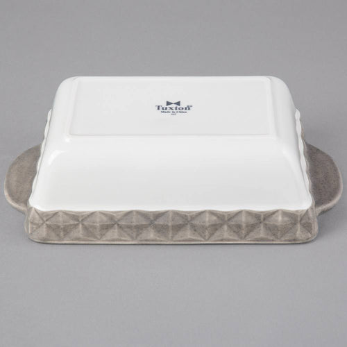 1.5 qt. Black Rectangular China Casserole Dish U76331