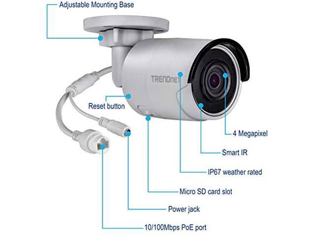 4 MP Weatherproof Network Camera O89457