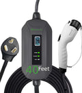 Portable Level 2 Electric Vehicle Charger, 16Amp, 35 Feet U455011